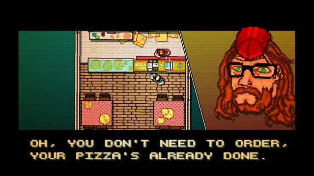 Hotline Miami clerk